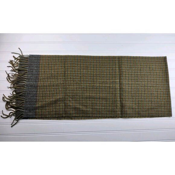 Burberry London 100% Lambswool Scarf Authentic - Picture 3 of 4